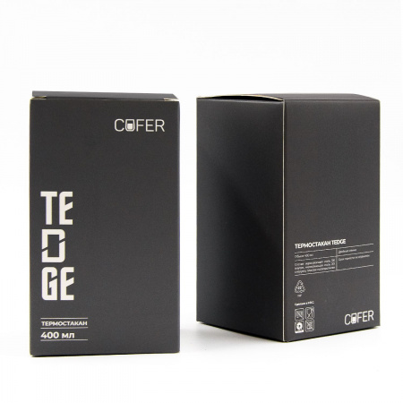 Термостакан TEDGE (красный с белым)