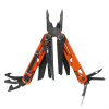 Мультитул Stinger, 107 х 19 мм, 19 функций, сталь, оранжевый корпус, стоунвош, в картонной коробке, в комплекте нейлоновый чехол