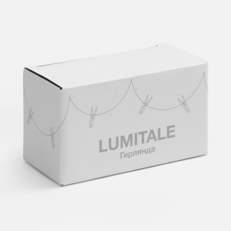 Гирлянда с прищепками Lumitale