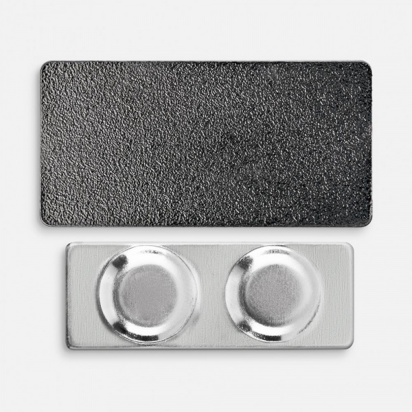 Значок Magnet Matto, серый металлик