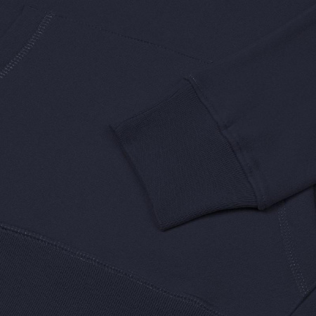 Толстовка с капюшоном унисекс Hoodie, темно-синяя, размер M