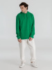 Толстовка с капюшоном унисекс Hoodie, зеленая, размер XXL