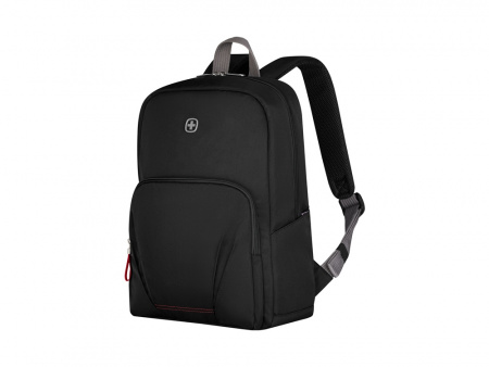 Рюкзак WENGER Motion 15.6, черный, нейлон, 31x17x42 см, 20 л