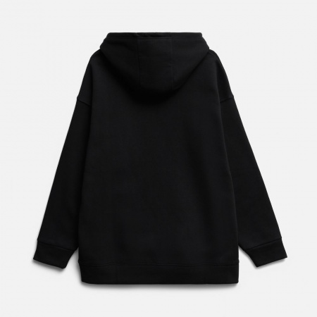 Худи оверсайз унисекс Snuggie, черное, размер M/L