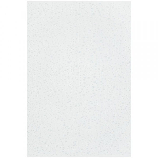 Плед Snowspot Fluffy, белый с люрексом