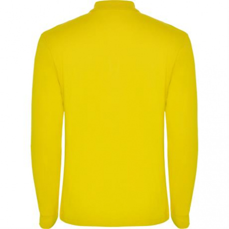 Футболка поло ESTRELLA L/S мужская, ЖЕЛТЫЙ L