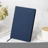 Ежедневник Latte soft touch недатированный, синий