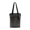 Шоппер Superbag Pocket, с внутренним креплением (карабин) и чехлом для мелочей (серый с черным)