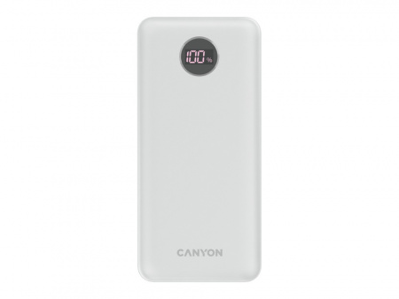 Портативный аккумулятор Canyon PB-2002 (CNE-CPB2002W), белый