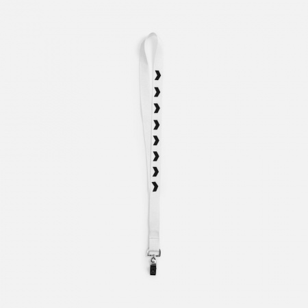 Лента для бейджа Neckband, белая