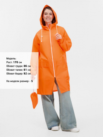 Дождевик Rainman Zip Pro оранжевый неон, размер L