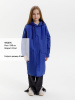 Дождевик детский RainDrop Kids, ярко-синий, 12 лет (рост 142-152)