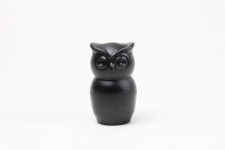 МЕЛЬНИЦА ДЛЯ СПЕЦИЙ Tasty Owl, чёрная