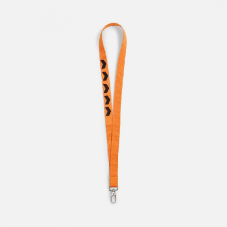 Лента для бейджа Pin, оранжевая