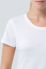 Футболка женская Regent Fit Women белая, размер XXL