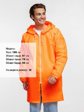 Дождевик Rainman Zip оранжевый неон, размер XL