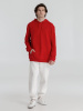 Толстовка с капюшоном унисекс Hoodie, красная, размер M