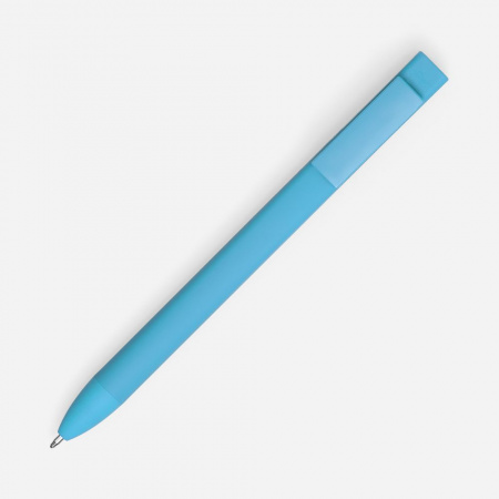 Ручка шариковая Swiper SQ Soft Touch, голубая