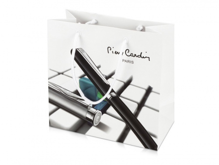 Ручка шариковая Pierre Cardin коллекция ВЕСЫ | LIBRA. Корпус и колпачок - латунь, лак, акрил. Отделка и детали дизайна - сталь и хром. Цвет акрил.вставки - черный, корпус - черный. Упаковка В