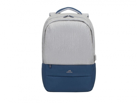 RIVACASE 7567 grey/dark blue рюкзак для ноутбука 17.3 / 6