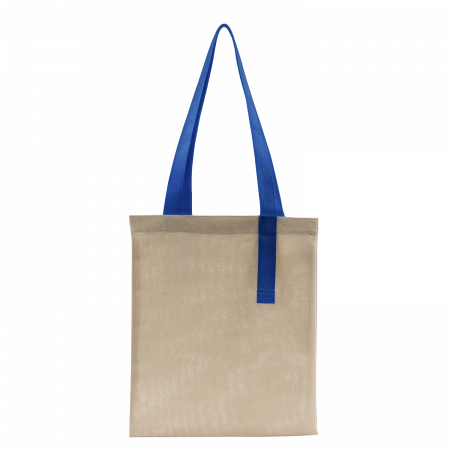Шоппер Superbag Light, с внутренним креплением (полукольцо) (неокрашенный с синим)