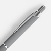 Ручка шариковая Chromos Soft Touch, серая