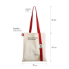 Шоппер Superbag (неокрашенный с красным)