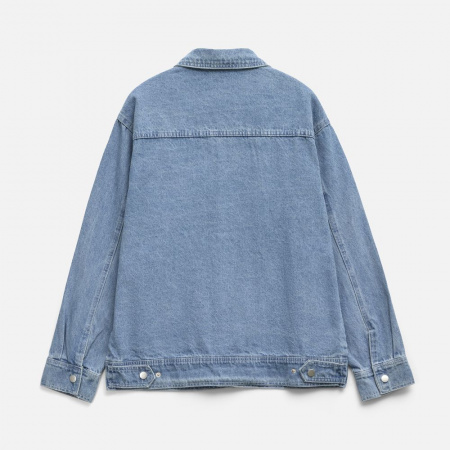 Куртка джинсовая O2, голубая, размер 3XL/4XL