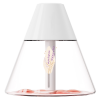 Светодиодный USB увлажнитель-аромадиффузор Cone, белый