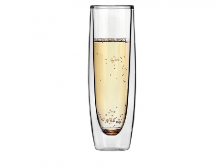 Бокал-флют для шампанского Brut с двойными стенками, 150мл