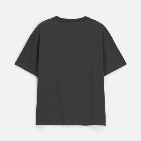 Футболка унисекс Durington, темно-серая (графит), размер 3XL/4XL