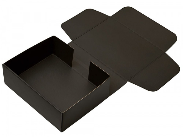 Коробка подарочная Raven, XL , черная, вн. размер 300х235х105 мм., горизонтальная