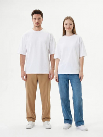 Футболка Oversize Premium 210, белая, размер 3XL
