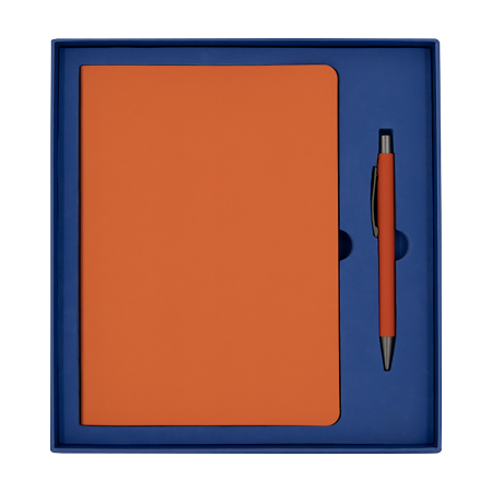 Набор Bplanner Business 02 (оранжевый с синим)