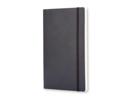 Записная книжка Moleskine Classic Soft (нелинованный), Pocket (9х14 см), черный