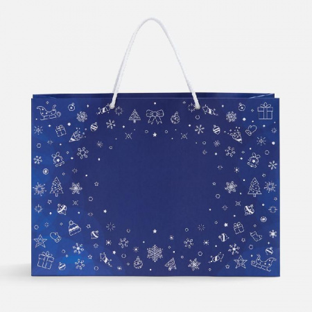 Пакет Snowlace, синий