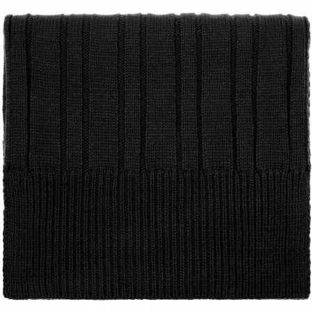 Шарф Knit Beat, черный