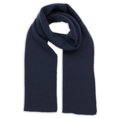 Шарф вязаный  двойной "WIND SCARF"_серый,100% акрил