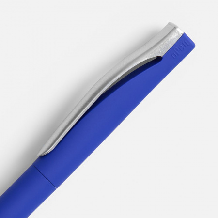 Ручка шариковая Pin Soft Touch, синяя