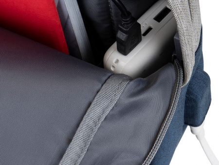 RIVACASE 7562 grey/dark blue рюкзак для ноутбука 15.6'', серый/темно-синий