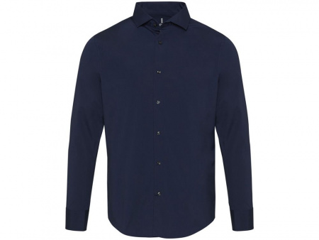 Carnelian мужская рубашка из поплина - Navy Blue