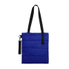 Шоппер Superbag Bubble New, со скрытой магнитной кнопкой (синий с черным)