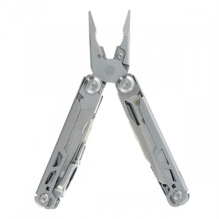 Мультитул Stinger, 110 х 22 мм, 22 функции, сталь, серебристый, в картонной коробке, в комплекте нейлоновый чехол