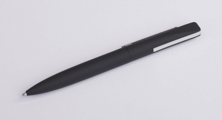 Ручка шариковая "Mercury", покрытие soft touch, цвет черный