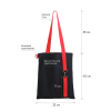 Шоппер Superbag black (чёрный с красным)