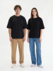 Футболка Oversize Premium 210, черная, размер 3XL