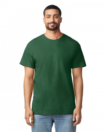 Футболка LIGHT COTTON, ТЕМНО-ЗЕЛЕНЫЙ S