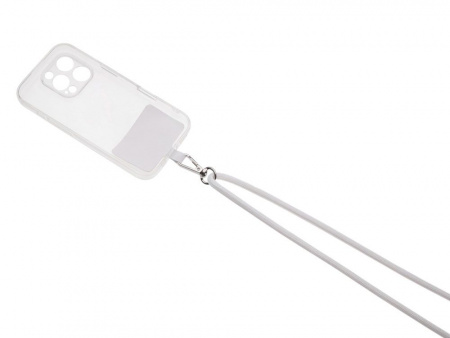 Ремешок на шею для телефона Риксо, белый
