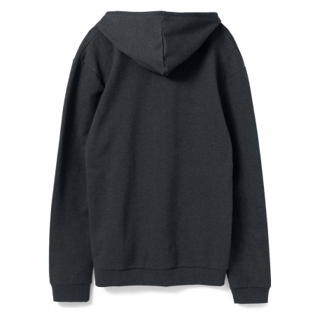 Толстовка с капюшоном унисекс Hoodie, темно-серая, размер S