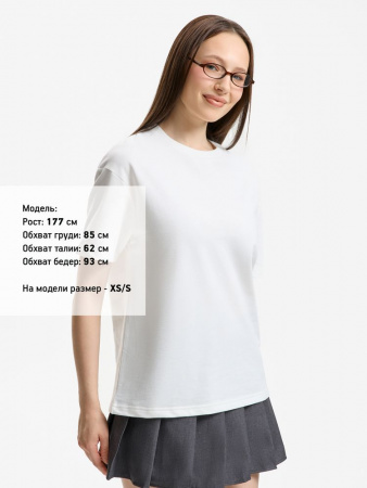 Футболка унисекс Durington, белая, размер 3XL/4XL